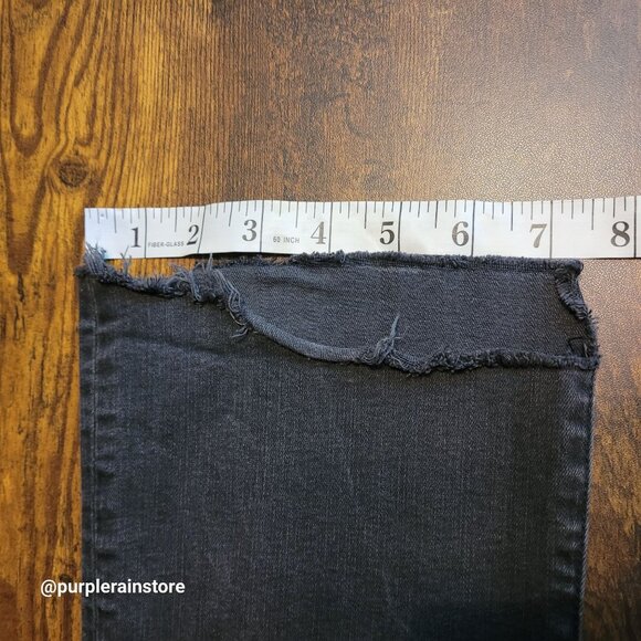 Madewell Jeans 26 S Cali Denim Bootcut Asymmetrical Hem Woodston Wash G9604 - Picture 12 of 14